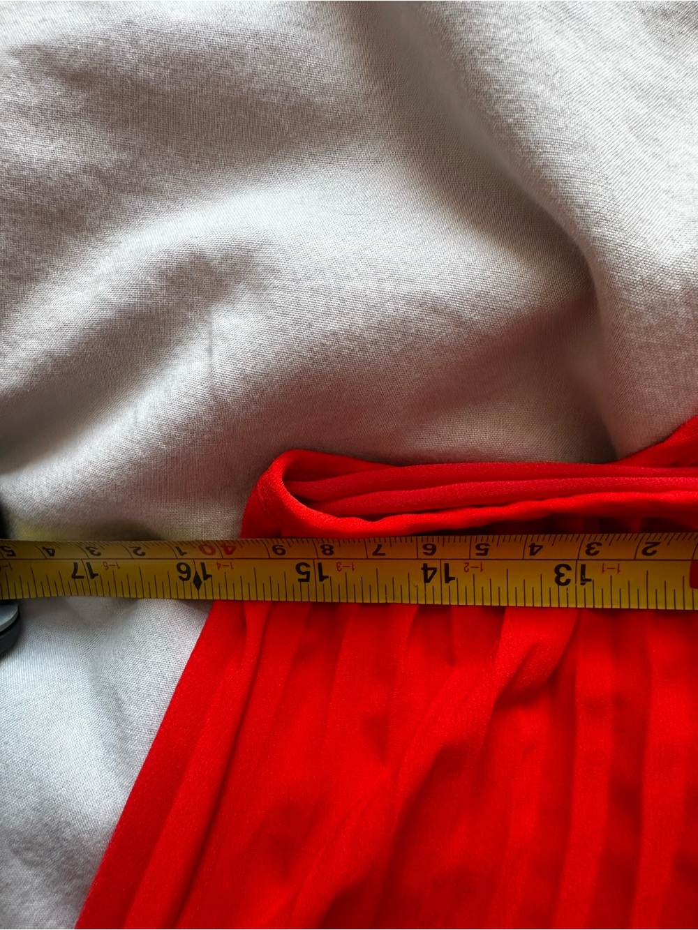 Banana Republic Minimalist Pleated Slip Maxi Dress Bright Red US 0 - Picture 13 of 13